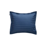 Sateen Striped Putetrekk, Blue