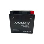 Numax - Batterie moto NTX5L-BS / YTX5L-BS sla 12V 4Ah 70A