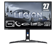 Lenovo Legion Y27h-30 27" 2K professionel QHD-gamingskærm IPS, 180 Hz OD, 0.5 ms MPRT, USB-C, FreeSync Premium