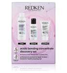 REDKEN Acidic Bonding Concentrate Intensive Pre-Treatment 150ml, Shampoo 75ml and Condtioner 50ml Discovery Set