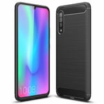 For Samsung Galaxy A90 5G Case Carbon Fibre Gel Cover Ultra Slim Shockproof