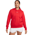 Nike W Phoenix Fleece Pullover Hoodie Hupparit UNIVERSITY RED