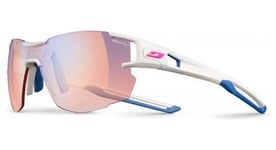 Lunettes femme julbo aerolite reactiv performance 1 3 blanc   bleu