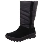 Legero Femme Novara Doublure Chaude Gore-Tex Botte Haute Jusqu'au Genou, Noir 0000, 38 EU