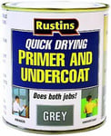 Rustins 500ml Quick Dry Primer Undercoat - Grey