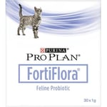 PURINA Pro Plan Feline Fortiflora Probiotiskt komplement för vuxna katter och kattungar  30x1g