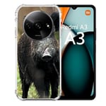 Cokitec Coque Renforcée pour Xiaomi Redmi A3 Chasse Sanglier Bois