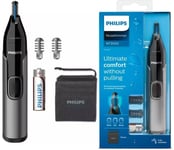 Philips Nose Hair Trimmer Series 3000 Nose Ear And Eyebrow Trimmer NT3650/16 NEW