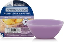 Yankee Candle Wax Melts | Lemon Lavender | up to 8 Hours of Fragrance | 1 Count