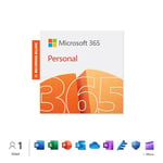 Microsoft 365 Personal | 15-Month Auto-Renewing Subscription | 1 person | Word, Excel, PowerPoint | 1TB OneDrive cloud storage | PC/Mac Digital Download | Activation Required