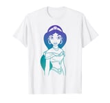 Disney Aladdin Princess Jasmine Gradient Sketch T-Shirt T-Shirt