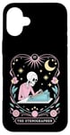 iPhone 16 Plus Stenographer Tarot Card Steno Machine Stenography Case