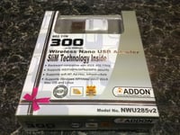 Addon Mini USB Wi-Fi N Adapter 300Mbps (802.11b/g/n)