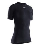 X-Bionic Energizer 4.0 T-Shirt Maillot de Compression Manches Courtes Femme, Opal Black/Arctic White, FR : XL (Taille Fabricant : XL)