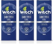 3 x Witch Doctor Skin Treatment Gel Witch Hazel Soothes Skin Vegan Friendly 35g