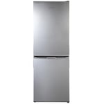 Russell Hobbs Fridge Freezer Low Frost Silver 60/40, 174 Total Capacity, Freestanding 50cm Wide 145cm High, Fast Freeze, Adjustable Thermostat, 2 Year Guarantee RH145FF501E1S