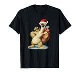 Ice Age Sid Prehistoric Santa for Christmas Holiday T-Shirt