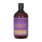 BenecosBIO Gel douche lavande Végétalien en plastique recyclé