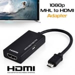 Universal Mhl Micro Usb To Hdmi Cable 1080 P Hd Tv Adapter