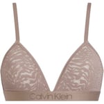 Calvin Klein BH Intrinsic Unlined Triangle Bra Beige X-Large Dam