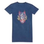 Robe T-shirt Marvel Thor - Love and Thunder Mighty Thor - Bleu Marine Délavé - XS