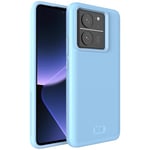 TUDIA DualShield Grip Designed for Xiaomi 13T / 13T Pro Case 5G, [MergeGrip] Military Grade Tough Shockproof Slim Dual Layer Non-Slip Heavy Duty Protective Phone Case Cover (Bay Blue)