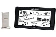 La Crosse Technology La WS9274 Station Météo avec possibilité de Connexion Mobile Alerts-Noir, 170,8 x 127 x 28,3 mm