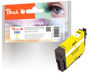 Kompatibel med Peach Epson WorkForce WF-2865 DWF bläckpatron, 5.2ml, Gul