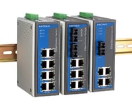 MOXA – EtherDevice Switch EDS-308-SS-SC, Switch, 6 x 10/100 + 2 x 100Base-FX - DIN rail mountable