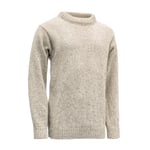 Devold Nansen Man Sweater Crew Neck Grey Melange, L