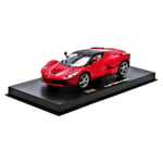 Ferrari Laferrari Miniature - Skala 1/43 - BBURAGO - Röd