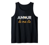 Amour de ma Vie Love of My Life French Heart Tank Top