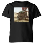 The Mandalorian Baby Yoda Kids' T-Shirt - Black - 9-10 Years