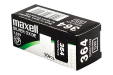 Maxell SR 621SW batteri - 10 x SR621SW - Zn/Ag2O