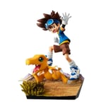 Digimon Adventure G.E.M. Series statuette PVC Taichi Yagami & Agumon 20th Annive