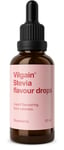 Vilgain Stevia Drops - natural sweetener in 5 great flavours, without calories, does not raise blood sugar (50ml, strawberry)