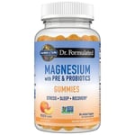 Garden of Life Dr. Formulated Magnesium with Pre & Probiotics Gummies, Peach - 6