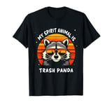 My Spirit Animal Is A Trash Panda Funny Raccoon Lovers Kids T-Shirt