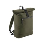 Bag Base Recycled roll-top backpack - Military Green - One Size