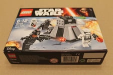 Lego Star Wars 75132 First Order Battle Pack Brand New SEALED FREE P+P