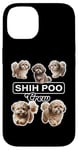 Coque pour iPhone 14 L'équipage de Shih Poo