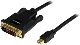 Câble Mini Displayport Vers Dvi De 1,8M - Adaptateur Mini Dp À Dvi - Vidéo 1080P - Lien Unique Passif Mdp 1.2 Vers Dvi-D - Mdp Ou Thunderbolt 1/2 Mac/Pc Vers Moniteur Dvi (Mdp2Dvimm6B)