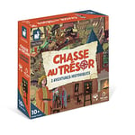 Janod - Chasse au Trésor Aventures Historiques - Jeu de Société Enfant - Jeu Educatif Collaboratif - Jeu pour la Famille - Langue Française - Dès 10 Ans, J02451