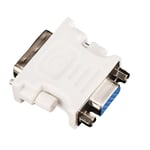 Adaptateur DVI-D Dual Link Mâle 24+1 vers VGA Femelle - Conversion Signal Vidéo Analogique