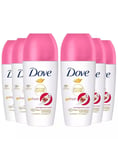 Dove Roll On Go Fresh Pomegranate 72H Lasting Women's Anti-Perspirant 50ml, 6pk