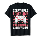 Valentine's Day Shirts Video Games Heart Valentines Day Kids T-Shirt