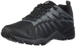 Merrell Siren Edge Q2 Waterproof, Chaussures de Randonnée Basses Femme, Noir (Black 2), 37 EU