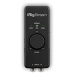 IK Multimedia iRig Stream Mobile Audio Streaming Interface iOS Android