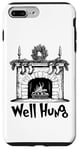 iPhone 7 Plus/8 Plus Well Hung Funny Adult Joke Stockings By Fireplace Christmas Case