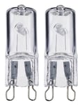 Halogen G9 2700K 15W 2-pack